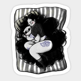 Cuddle Time Sticker